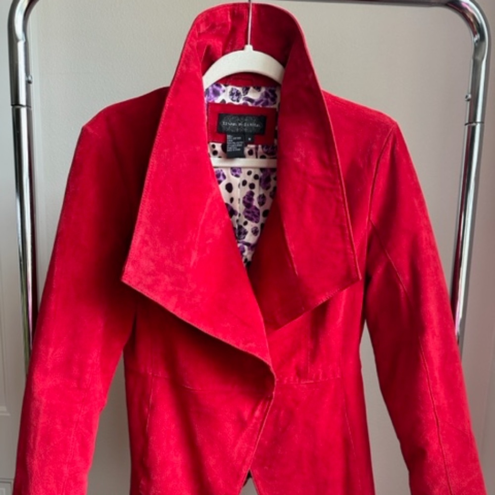 Red Suede Jacket
